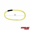 Extreme Max Extreme Max 3006.3165 BoatTector Bungee Dock Line Extension Loop - 1', Yellow/White (Value 4-Pack) 3006.3165